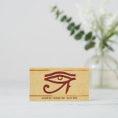 De Watchers Egyptische 3D Optische AdverTISE MARKT Visitekaartje (Staand voorkant)