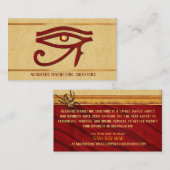 De Watchers Egyptische 3D Optische AdverTISE MARKT Visitekaartje (Voorkant / Achterkant)