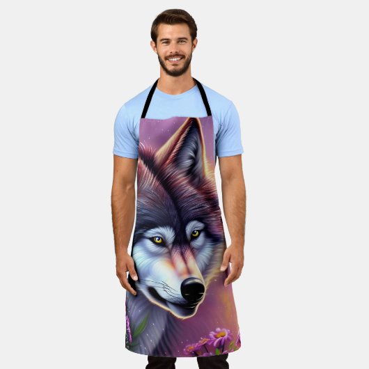 De Watchful Eye van de Wolf Schort (Gedragen)