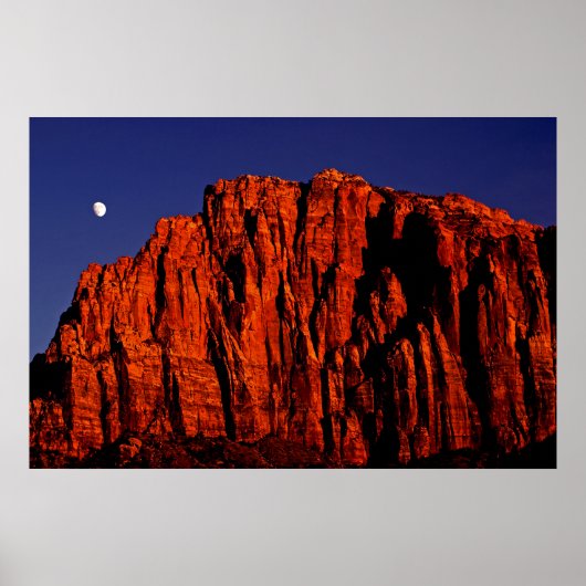 De Watchman en de maan Poster (Voorkant)