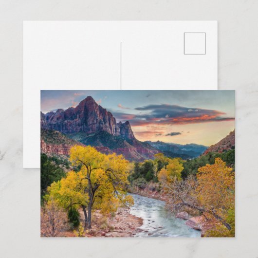 De Watchman in het najaar Briefkaart (Voorkant / Achterkant)