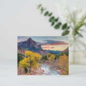 De Watchman in het najaar Briefkaart (Staand voorkant)