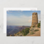De Watchtower bij Desertview in Grand Canyon Briefkaart (Voorkant / Achterkant)