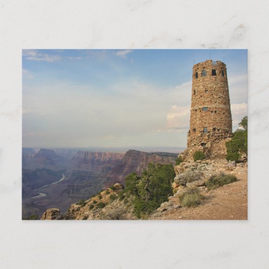 De Watchtower bij Desertview in Grand Canyon Briefkaart (Voorkant)