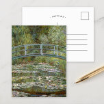 De water-Lily Pond | Claude Monet Briefkaart<br><div class="desc">The Water-Lily Pond (1899) van de Franse impressionistische kunstenaar Claude Monet. Origineel kunstschilderij schildert een tuinlandschap af met waterlinnen onder de Japanse brug. Gebruik de ontwerphulpmiddelen om douanetekst toe te voegen of het afbeelding te personaliseren.</div>