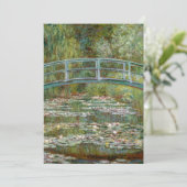 De water-Lily Pond | Claude Monet Kaart (Staand voorkant)