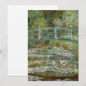 De water-Lily Pond | Claude Monet Kaart (Voorkant / Achterkant)