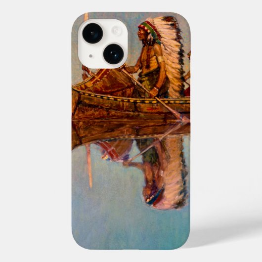 De waterbegrafenis door Newell Convers Wyeth Case-Mate iPhone Case (Achterkant)