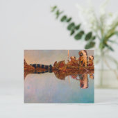 De waterbegrafenis door Newell Convers Wyeth Feestdagenkaart (Staand voorkant)