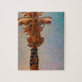 De waterbegrafenis door Newell Convers Wyeth Legpuzzel (Verticaal)