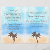 De Watercolor Beach Bruiloftcollectie (Voorkant)