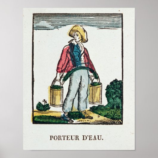 De waterdrager poster (Voorkant)