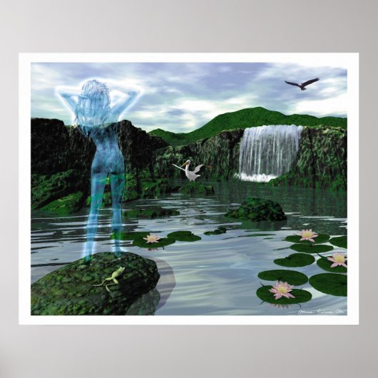 De waterduivel poster (Voorkant)