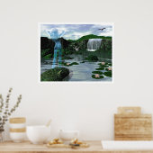 De waterduivel poster (Keuken)