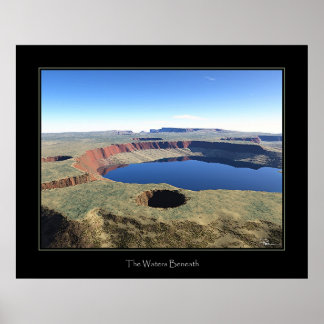 De wateren onder poster