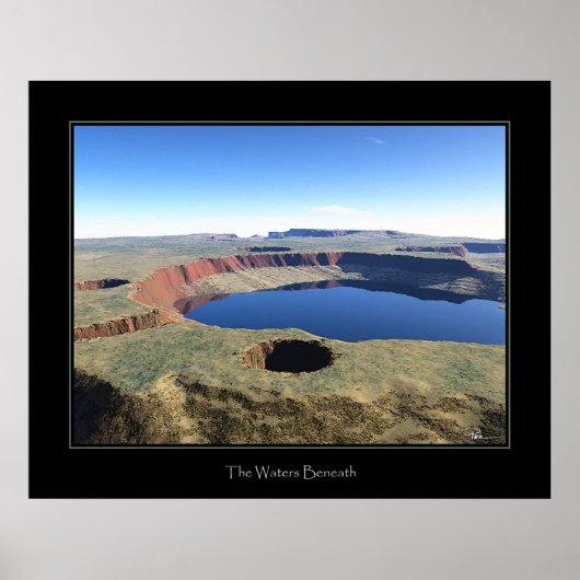 De wateren onder poster (Voorkant)