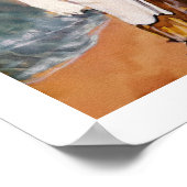 De wateren zijn verdeeld. Schilderen door James Ti Poster (Hoek)