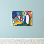 De Waterfall Wassily Kandinsky Canvas Afdruk (Insitu (Houten vloer))