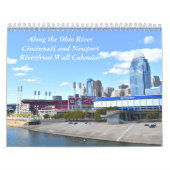 De waterfront van de kalender Cincinnati/Newport W (Hoes)