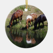 De waterkant keramisch ornament (Voorkant)