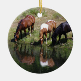 De waterkant keramisch ornament