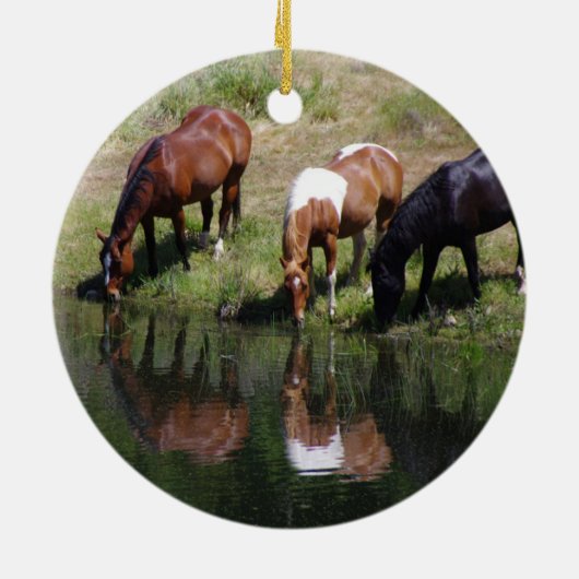 De waterkant keramisch ornament (Achterkant)