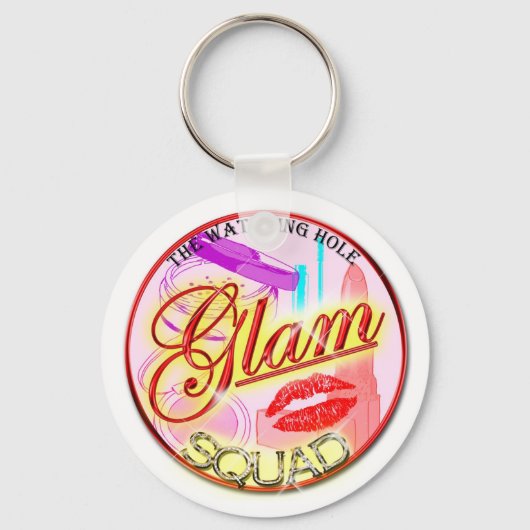 De waterkant: sleutelketen Glam Squad Sleutelhanger (Voorkant)