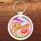 De waterkant: sleutelketen Glam Squad Sleutelhanger (Voorkant)