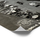 De Waterkant van Boston Poster (Hoek)