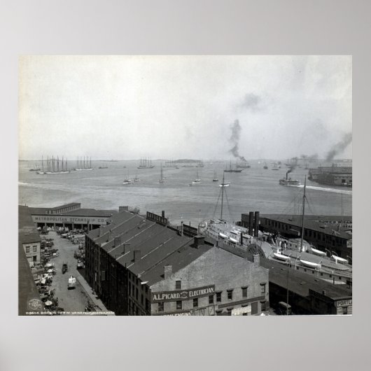 De Waterkant van Boston Poster (Voorkant)