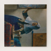 De waterkruik voor jonge vrouwen van Johannes Verm Legpuzzel (Horizontaal)