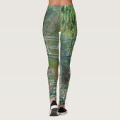 De waterlelie vijver |  Franse schilderkunst Leggings (Achterkant)