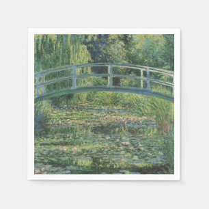 De Waterlelie Vijver, Landschap Olie Schilderij, M Servet