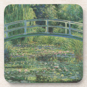 De Waterlelie Vijver, Landschap Olieverf, Monet Bier Onderzetter