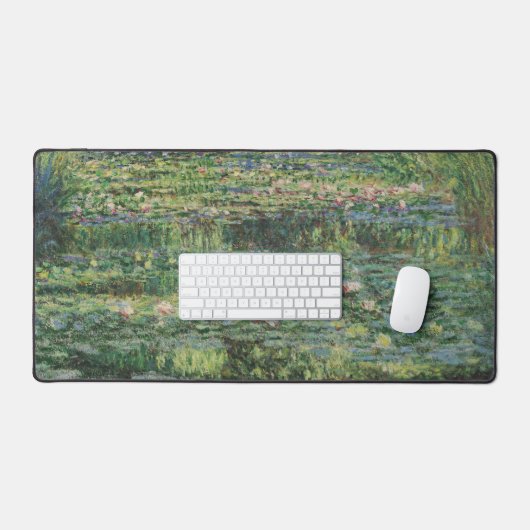 De Waterlelie Vijver, Landschap Olieverf, Monet Bureaumat (Keyboard & Muis)