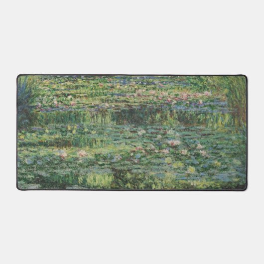 De Waterlelie Vijver, Landschap Olieverf, Monet Bureaumat (Voorkant)