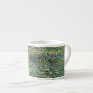 De Waterlelie Vijver, Landschap Olieverf, Monet Espresso Kop