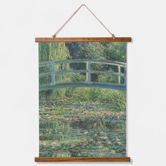 De Waterlelie Vijver, Landschap Olieverf, Monet Hangend Wandkleed (Voorkant)