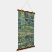 De Waterlelie Vijver, Landschap Olieverf, Monet Hangend Wandkleed (Gebogen)