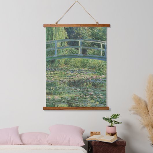 De Waterlelie Vijver, Landschap Olieverf, Monet Hangend Wandkleed (Slaapkamer)