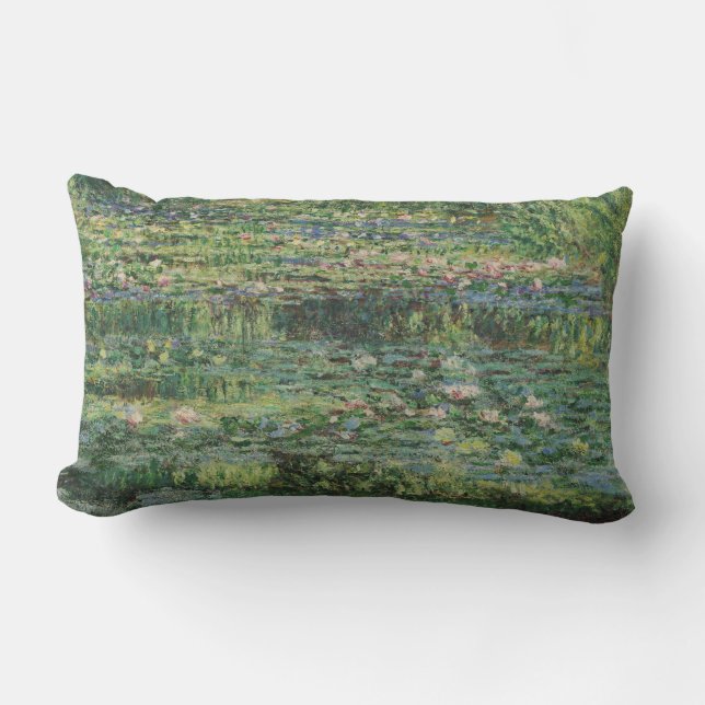 De Waterlelie Vijver, Landschap Olieverf, Monet Kussen (Voorkant)