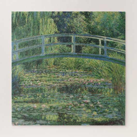 De Waterlelie Vijver, Landschap Olieverf, Monet Legpuzzel (Verticaal)