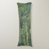 De Waterlelie Vijver, Landschap Olieverf, Monet Lichaamskussen (Voorkant Verticaal)