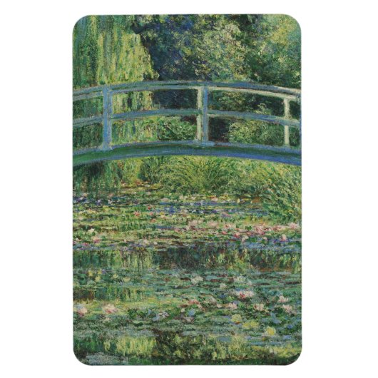 De Waterlelie Vijver, Landschap Olieverf, Monet Magneet (Verticaal)