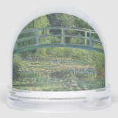 De Waterlelie Vijver, Landschap Olieverf, Monet Sneeuwbol (Achterkant)
