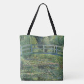 De Waterlelie Vijver, Landschap Olieverf, Monet Tote Bag (Achterkant)