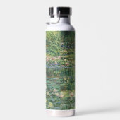 De Waterlelie Vijver, Landschap Olieverf, Monet Waterfles (Rechts)