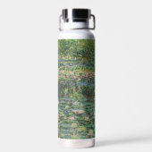 De Waterlelie Vijver, Landschap Olieverf, Monet Waterfles (Achterkant)