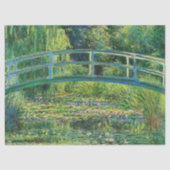 De waterlelie vijver van Claude Monet Tissuepapier (Voorkant)
