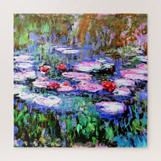 De waterlelies van Claude Monet, Legpuzzel (Verticaal)
